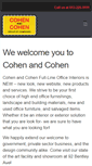 Mobile Screenshot of cohenandcohen.com