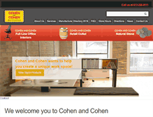 Tablet Screenshot of cohenandcohen.com